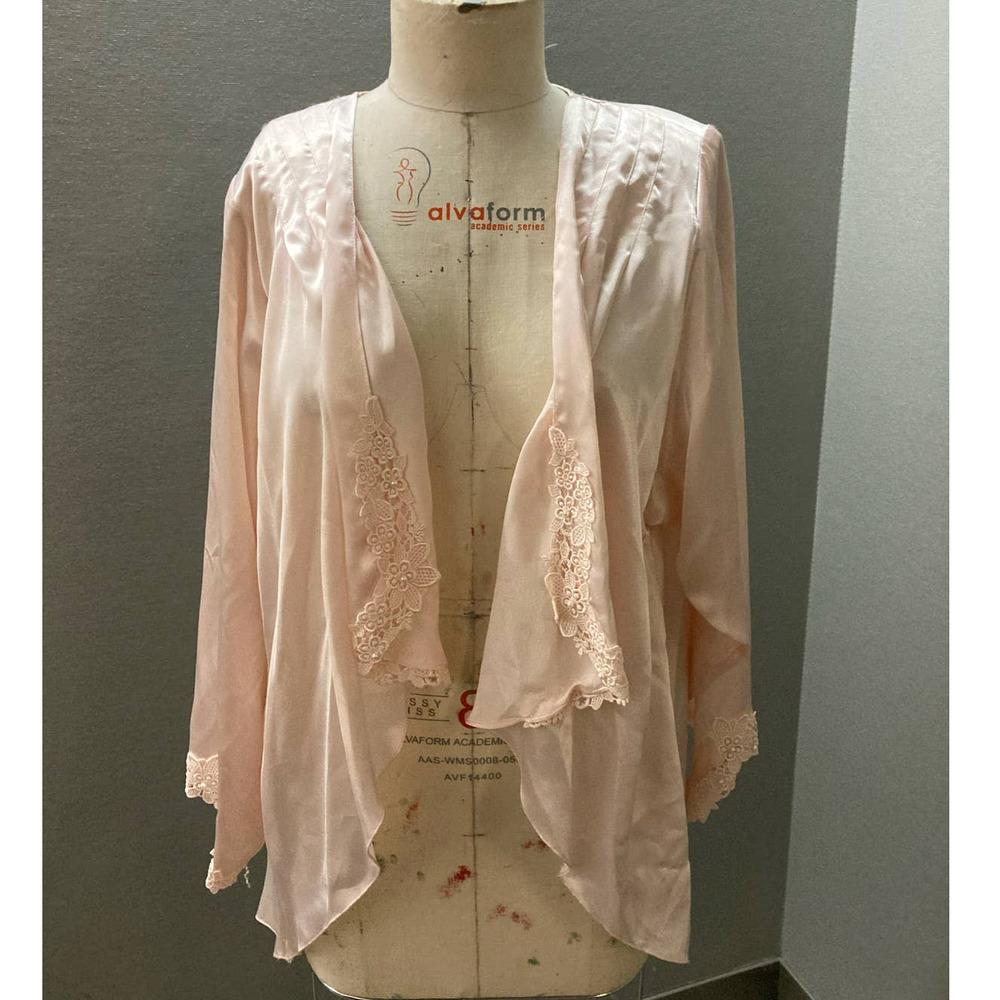 Vintage Tender Moments by Intime Pink Robe Bed Jacket